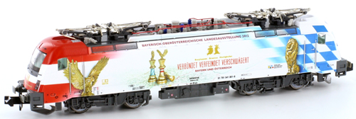 Kato HobbyTrain Lemke H2726 - Bavarian / Austrian Electric Locomotive BR 1216 SZ541 001